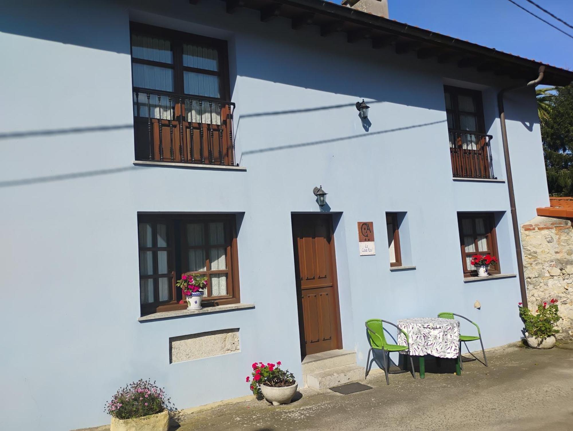 Casa Rural Casa Azul Villahormes Екстер'єр фото