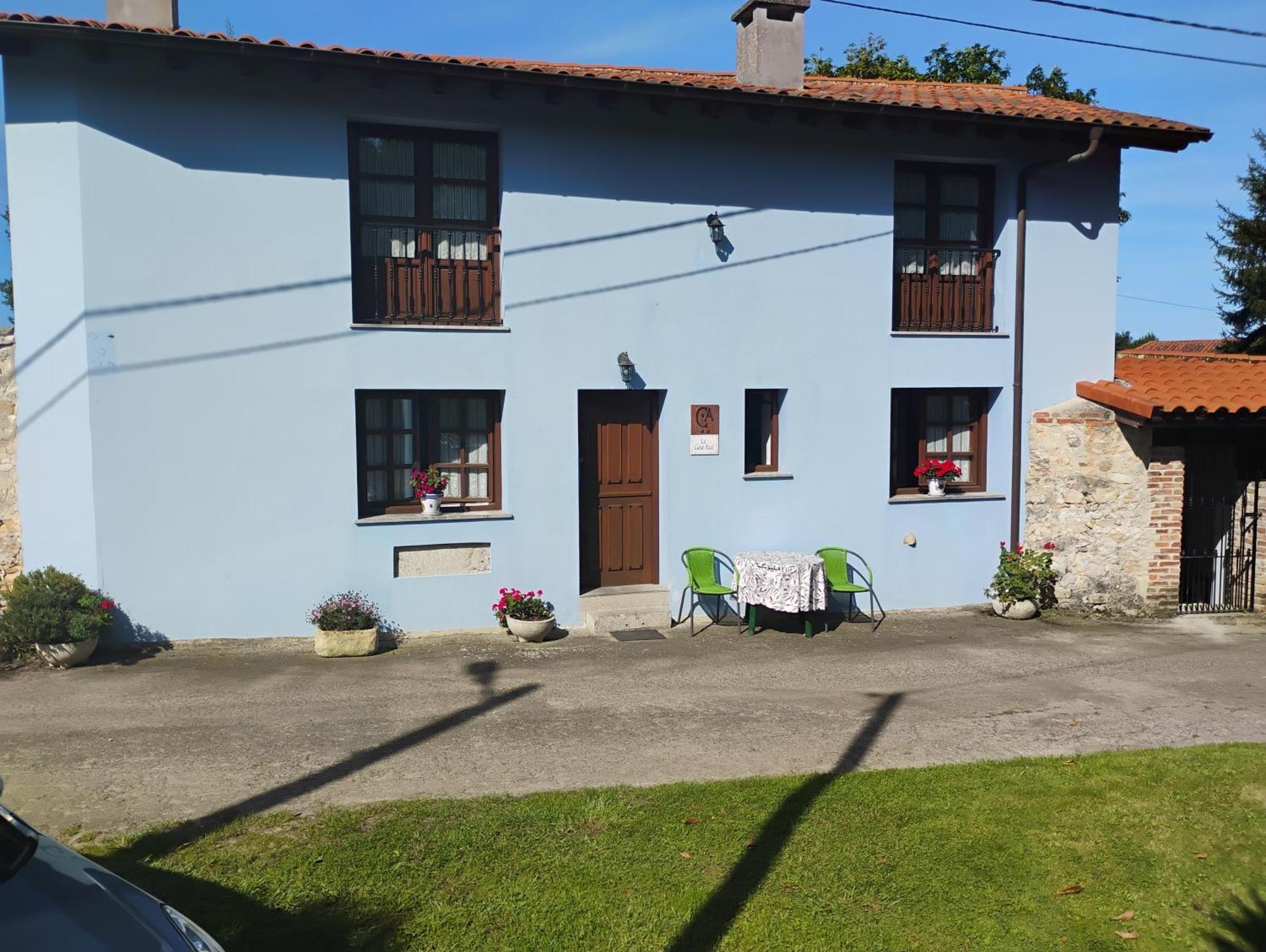 Casa Rural Casa Azul Villahormes Екстер'єр фото